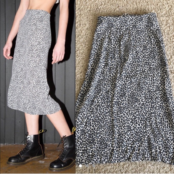 Brandy Melville Skirts Brandy Melville Phoebe Midi Skirt Poshmark